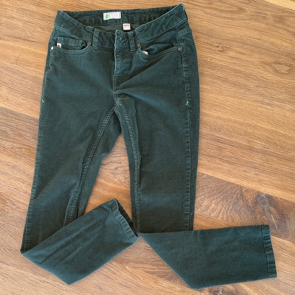 Stio Dark Green Women's Skinny Jeans